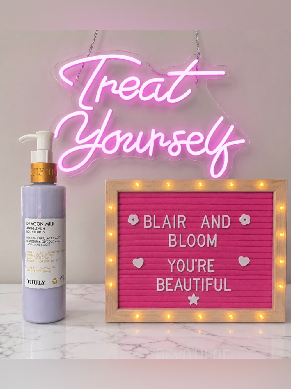 Truly Beauty DISCONTINUED Dragon Milk Anti-Blemish Body Lotion